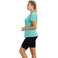 thumbnail image 7 of icyzone Workout Running Tshirts for Women - Fitness Athletic Yoga Tops Exercise Gym Shirts, 7 of 7