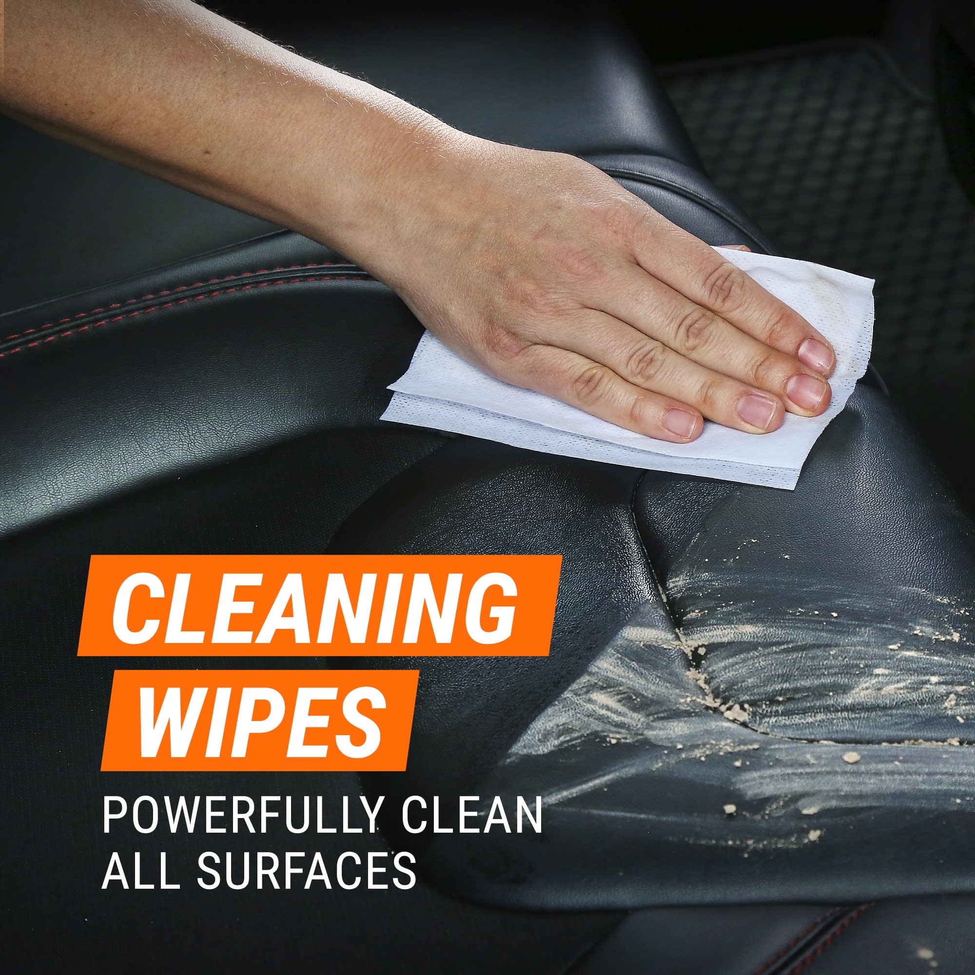 Armor All Original Car Cleaning Wipes and Protectant, 30 Count (2 Pack)