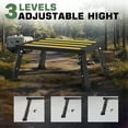thumbnail image 3 of DEPSUNNY Adjustable Aluminum RV Step Stool with Foldable Legs, 3-Level Height Adjustment, Non-Slip Surface, 1000 lb Capacity, Lightweight & Portable Design, 3 of 7