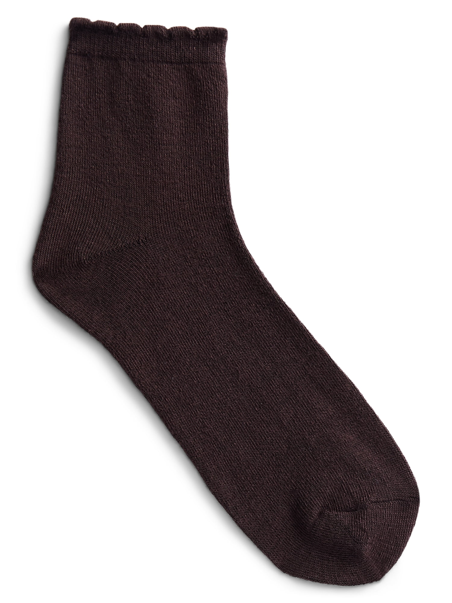 Joyspun Women’s Ankle Dress Socks, 6-Pack, Shoe Sizes 4-10