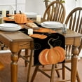 thumbnail image 4 of Sm:)e Watercolor Pumpkins Hollow Squashes Harvest Fall Table Runner 13 x 72, 4 of 7