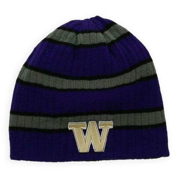 Top of the World Unisex-Adult Reversible U Of Wash Beanie Hat, Purple, One Size