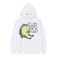 thumbnail image 4 of SRZYMJ Girls Long Sleeve Hooded Pullover Soft Graphic Print Casual Sweatshirt Comfortable Everyday Wear Playful Outerwear For Children, 4 of 5