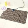 thumbnail image 4 of ufehgfjh Non Slip Bath Mat Shower Floor Pad with Massage Dots Waterproof Fast Dry Plastic Bathroom Rug for Tub Security Opposition Fatigue, 4 of 5