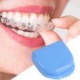 thumbnail image 4 of Denture Box Creative Plastic Denture Bath Case Denture Container for Travel, 4 of 10