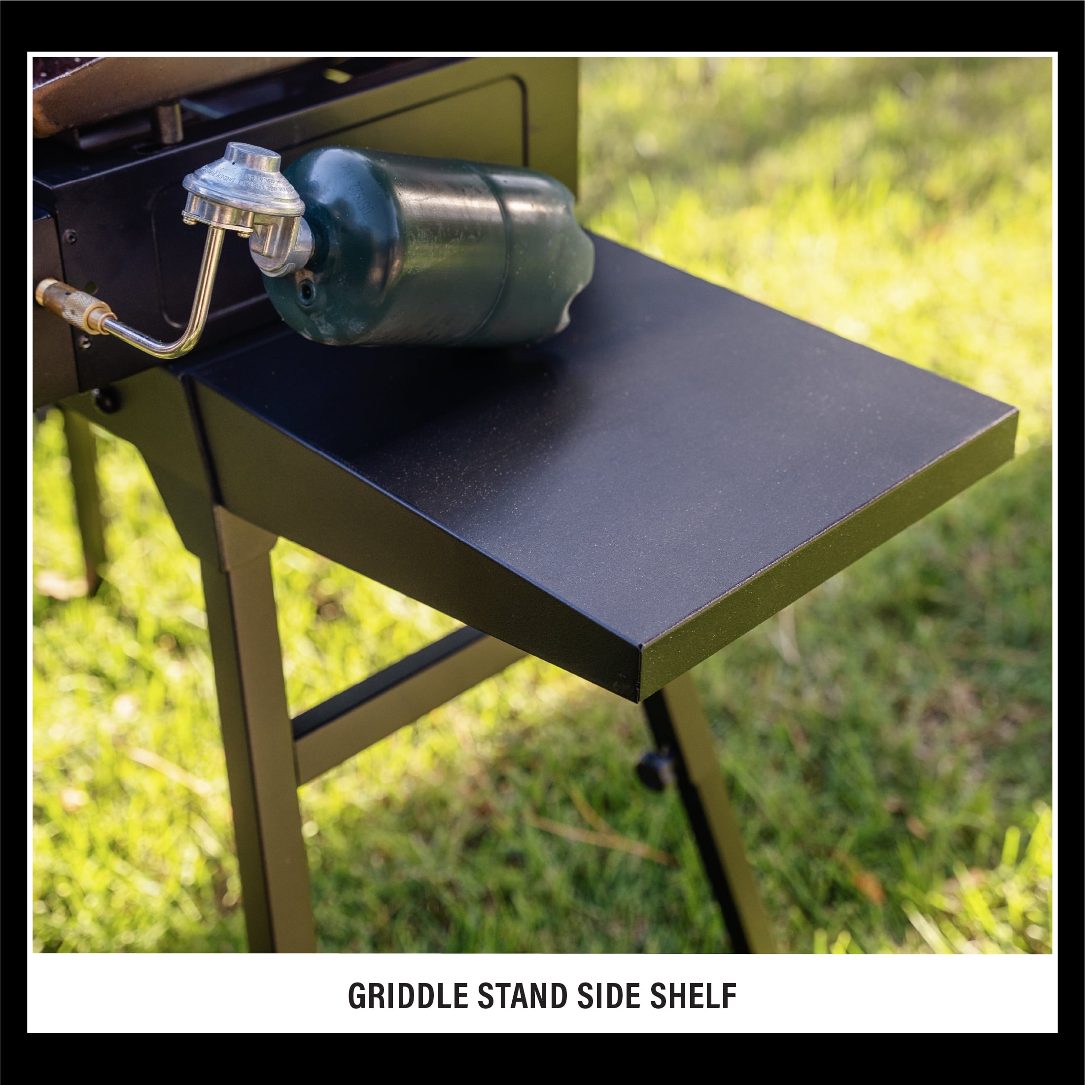 Outdoor Portable Grill Table stand - Folding Prep Stand for 17 or 22  Blackstone Griddle, Large Space blackstone Table with Wheels, Pizza Oven  Cart
