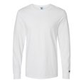 thumbnail image 1 of Russell Athletic T-Shirt à Manches Longues Peigné pour Hommes, 2TG, Blanc, 1 of 1
