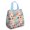 Cartoon Dog, variant on Bernese Mountain Dogs with Pioneer Flower Insulated Lunch Bag for Women & Adults,Large Portable Soft Cooler Lunch Bag,Thermal Food Storage Tote with Pearl Cotton,8.66L,8.75x5.75x9.5 Inch