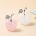 thumbnail image 3 of Honrane Apples Ornament Eye-catching Creative Exquisite Rhinestone Decor Fake Crystal Christmas Eve Ornament Home Supplies, 3 of 8