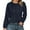 Black-1, variant on Women Eyelet Long Sleeve Tops Shirts Dressy Hollow Out Crochet Lace Embroidered Blouses 2025 Fashion