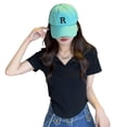thumbnail image 1 of Blusas de manga corta con cuello para mujer, blusas de manga corta con cuello para mujer, blusas de manga corta con cuello para mujer, blusas de manga corta para mujer, de alto rendimiento, 1 of 9