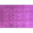 thumbnail image 1 of Ahgly Company Indoor Rectangle Oriental Purple Traditional Area Rugs, 8' x 10', 1 of 4