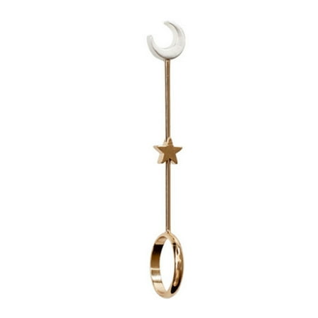 

Lacyie Retro Metal Hand Finger Smoke Ring Holder for Women