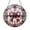 Acrylic 3.5 Inch, variant on Ribbon Bow Window Hanging – Stained Glass Style Decorative Art