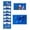 Blue, variant on 1 Pack Christmas Money Holders for Christmas Cash Gifts, 8 Slots Christmas Gift Card Money Holders with Envelopes Surprise Cash Gift Card Holders for Xmas Party Supplies