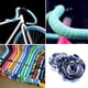 thumbnail image 3 of Cinta De Manillar Bicicleta 2 X Cinta de manillar de corcho deportivo para bicicleta de carretera 2 Tapón de barra blanco + azul, 3 of 6