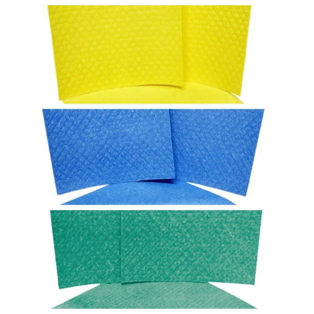 Paquete de 6 paños y trapos de cocina compostables reutilizables Paños de esponja de celulosa biodegradables ecológicos y sostenibles Paño de limpieza de cocina absorbente Esponja ecológica de cocina