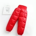 thumbnail image 3 of WIBACKER Winter Puffer Snow Pants for Baby Girl Boy-Toddler Kids Thick Warm Down Ski Trouser, 3 of 6