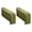 Millet Matcha Green, variant on Lynono Co.,Ltd 2PCS Elastic Furniture Arm Cover Velvet Fabric Couch Armrest Protectors Washable