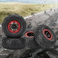 thumbnail image 3 of Zyyini 2.2inch Inflatable Tire Upgrade Spare Parts for Four-Wheel-Drive 1/10 RC Car Model,Tire,Inflatable Tire, 3 of 8