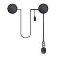 thumbnail image 2 of Bearachild Auriculares con sonido envolvente para casco, auriculares portátiles compatibles con Bluetooth, estables con micrófono incorporado, Cables de audio/vídeo, 2 of 6