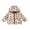 Light Brown, variant on RUINIXCW Toddler Boy Fall Hood Jacket Football Print Long Sleeve Zip Closure Coat