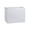 White, variant on NTCLHFXU File Folder & Book Plastic Utility Storage Bin Organizer, with Built-In Handles Storage Container for Office, Desktop Durable Storage Cube Bin Brown Large