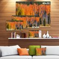 thumbnail image 3 of Fall Trees Panorama - Impression sur Toile Paysage, 3 of 4