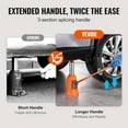 thumbnail image 5 of 20 Ton Hydraulic Bottle Jack, .5-14 Inch Lifting Range, with 3-Section Handle for Truck, Car, RV, Auto Repair, 5 of 11