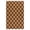 Meranti, variant on Modern Quatrefoil Maroon Hallway Runner Rug by Blue Nile Mills