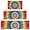 Colorful Rainbow Tie, variant on Rainbow Tie Dye Cloud Kitchen Rugs Sets Of 3,Kitchen Runner Rugs Non Skid Washable,Decorative Kitchen Floor Mats for Kitchen,Sink,Laundry,17"x30"+ 17"x47" + 17"x59"