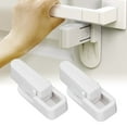 thumbnail image 1 of Cerraduras De Manija De Puerta A Prueba De Niños, Seguridad De Cerradura De Palanca De Puerta Sin Perforación Para Perro Gato Mascota, 1 of 7