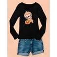 thumbnail image 3 of Cute Sloth W Pumpkin Long Sleeve Toddler -Image by Shutterstock,  5 Toddler, 3 of 4