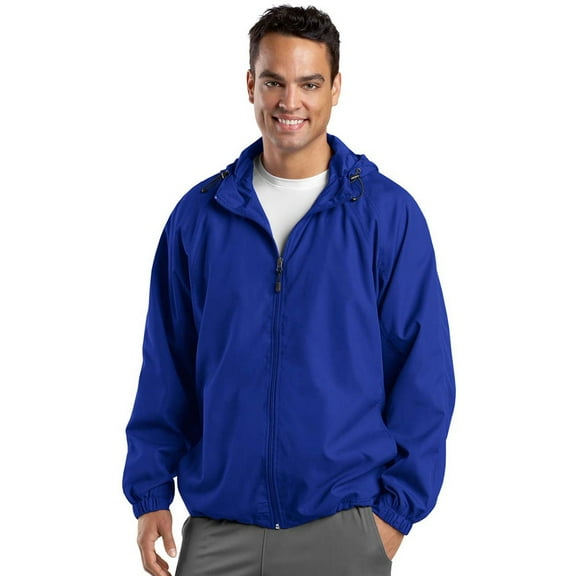 Sport-Tek Hooded Raglan Jacket. JST73