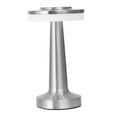 thumbnail image 2 of Lámpara de mesa Zulema USB Atenuación Táctil 3 Brillo plata, 2 of 8