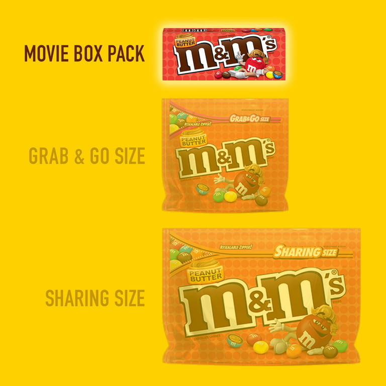 M&M Milk Chocolate Theater Box Candy
