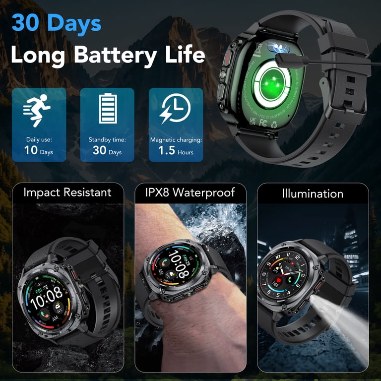 HD Fitness Smartwatch with Calling and 130+ Sport Modes photo 4