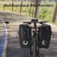 thumbnail image 3 of Alforjas para bicicleta ROCKBROS, bolsa trasera impermeable con capacidad de 30 litros, 3 of 9