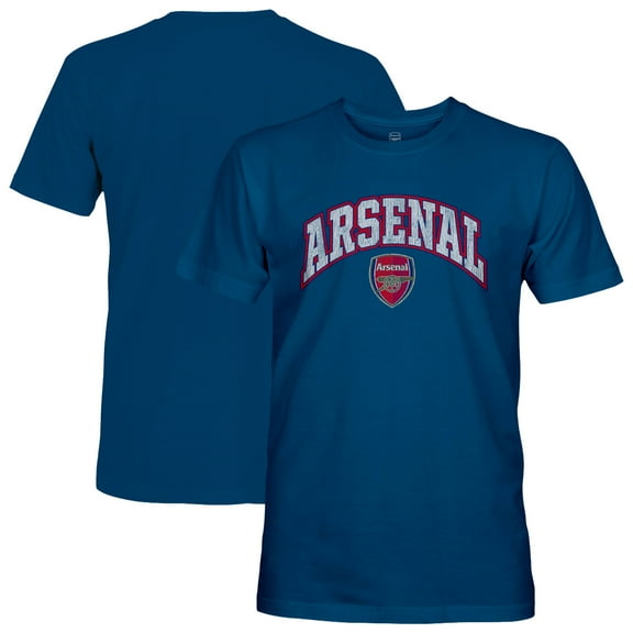 Men's 1863FC Blue Arsenal Wordmark Cotton T-Shirt