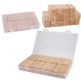 thumbnail image 1 of Accessoires d'Artisanat, 16 Pcs Timbres Sculptés à la Main Blocs de Poterie Design Convivial, 1 of 13
