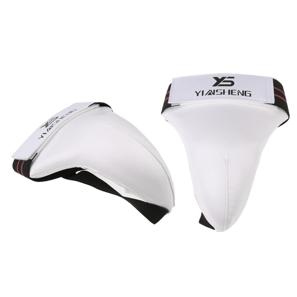2 Pack Karate Taekwondo Groin Protector Jockstrap Abdomen Cover