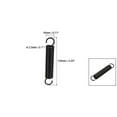 thumbnail image 4 of 2.5mmx18mmx80mm Manganese Steel Tension Spring Black 2Pcs for Oven Door, 4 of 5