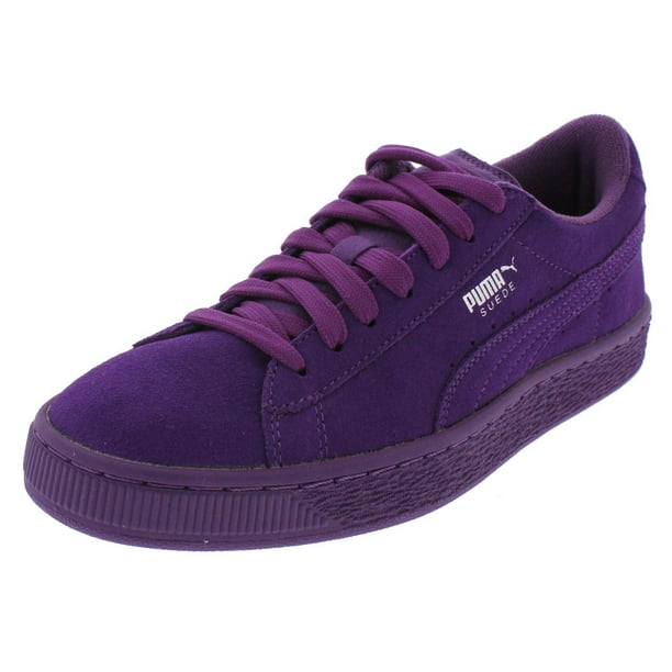 PUMA - Puma Girls Colorblock Suede Casual Shoes - Walmart.com - Walmart.com