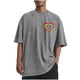 thumbnail image 2 of Ceisia Men Printed Casual Sports Washed Distressed Short Gift Sleeve Round Neck T-Shirt, 2 of 5
