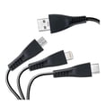 thumbnail image 4 of Cable Duplimax 3 en 1 Micro USB, Tipo C y Lightning, 3A/18W 1.5m, 4 of 4