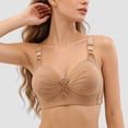 thumbnail image 6 of idosla Women Padded Push Up Bras Seamless Soft Underwire T-Shirt Bra (Beige, 40), 6 of 6