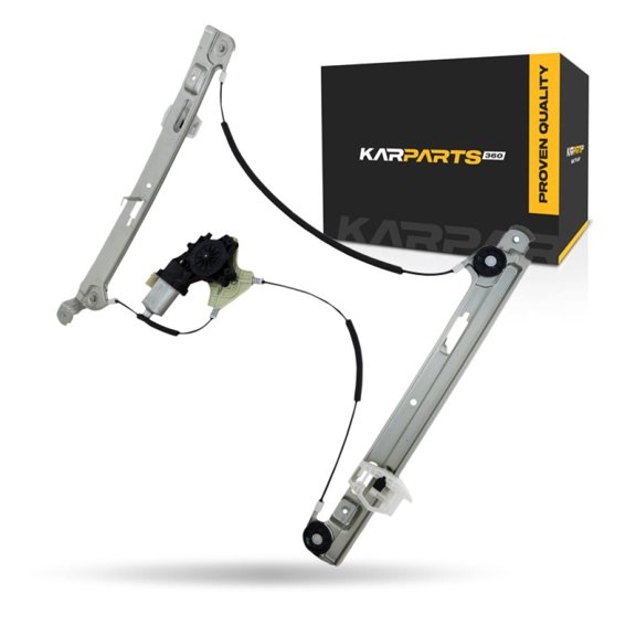KarParts360 For Jeep Patriot 2007-2017 Window Regulator Front, Passenger Side | Power | With Motor | Replacement For 68004422AA-PFM