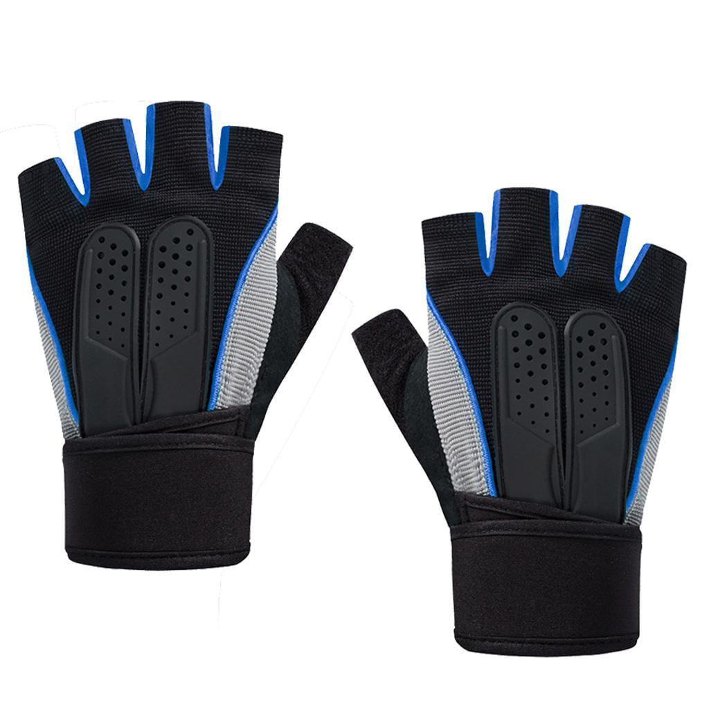 Half Finger Cycling Gloves Bike Bicycle Gel Padded Fingerless Cycle  Gloves 