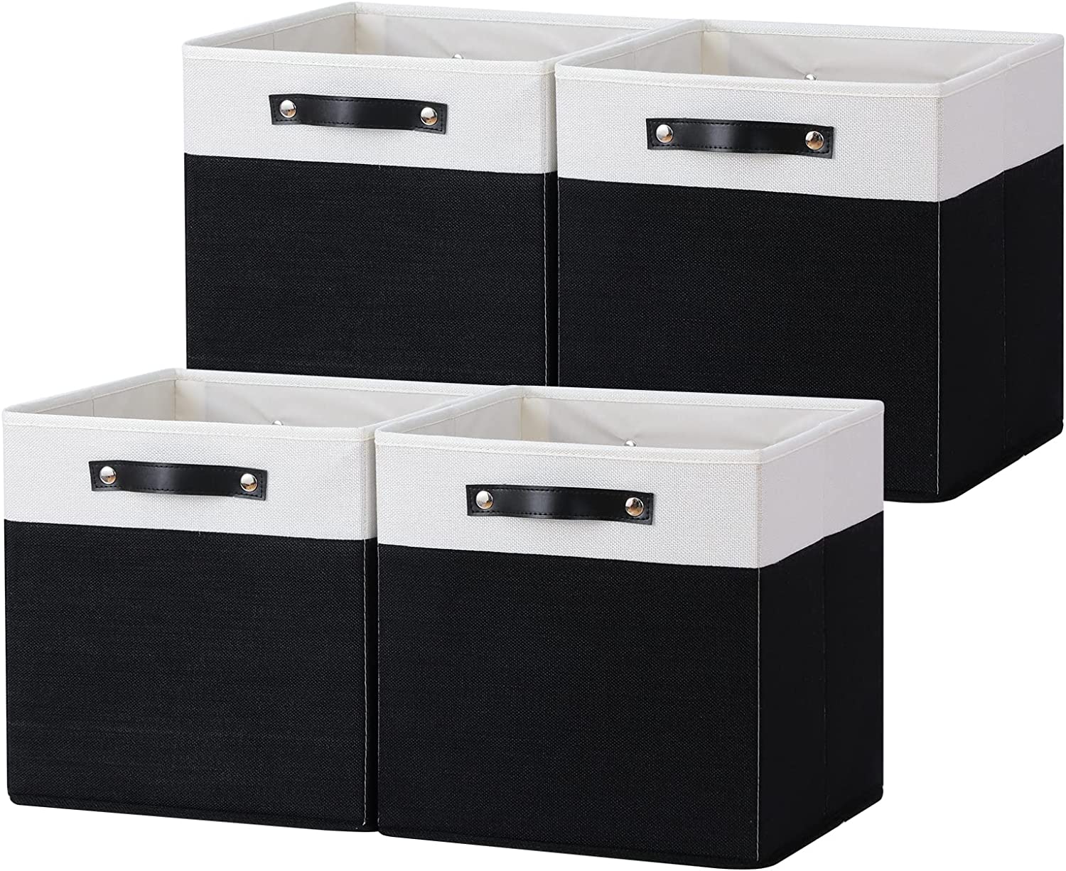 13 Cube Storage Bin, Fabric Storage Bins and Closet Bins for Toys