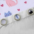 thumbnail image 4 of Castle Fairy Cartoon Cats Black Out Curtains,Animal Pet Curtains Pack of 2 (42x63 Each), 4 of 6